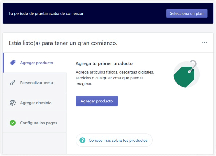 Pantalla de prueba