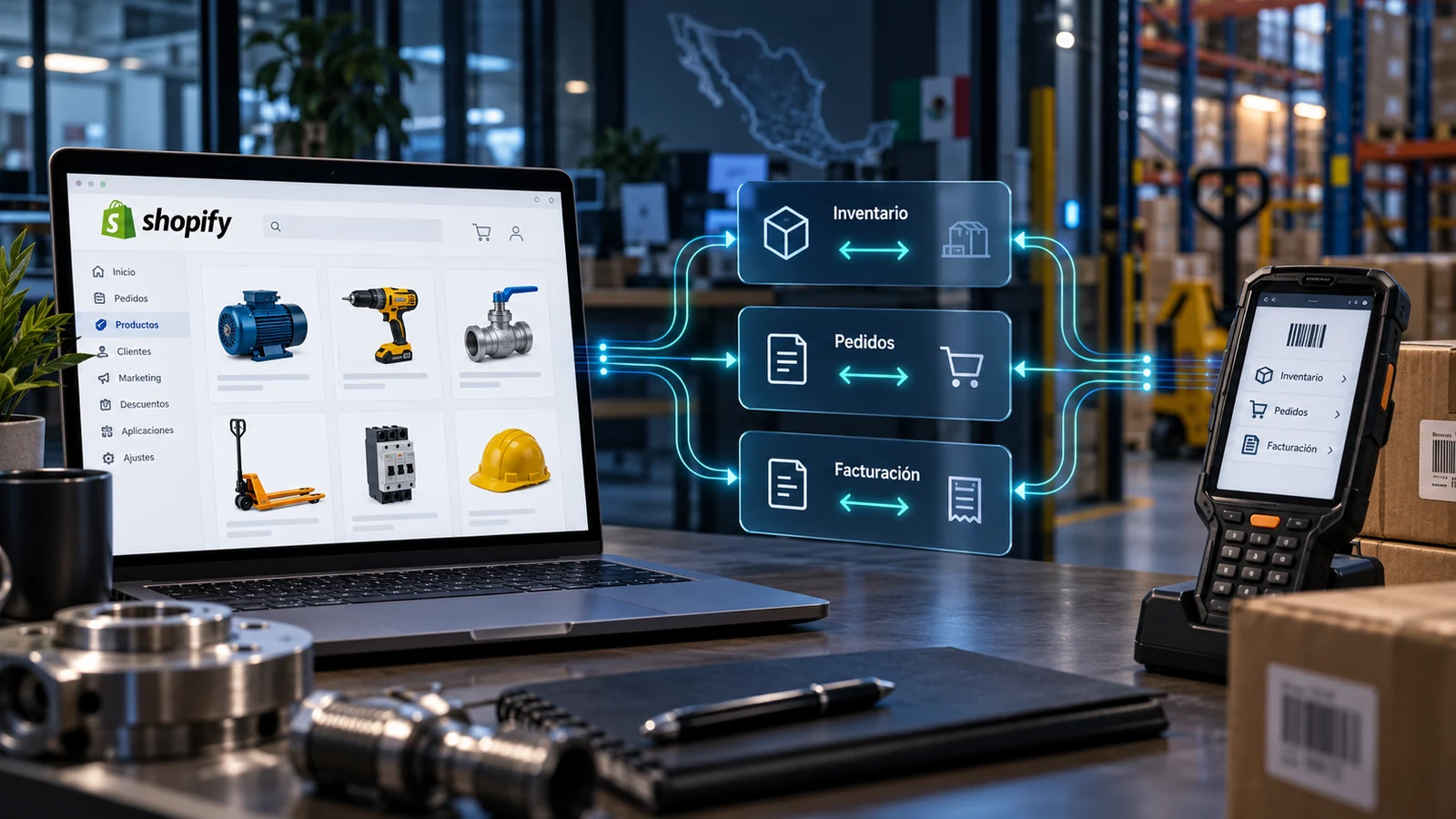 Conectores para Shopify: cómo integrar tu operación