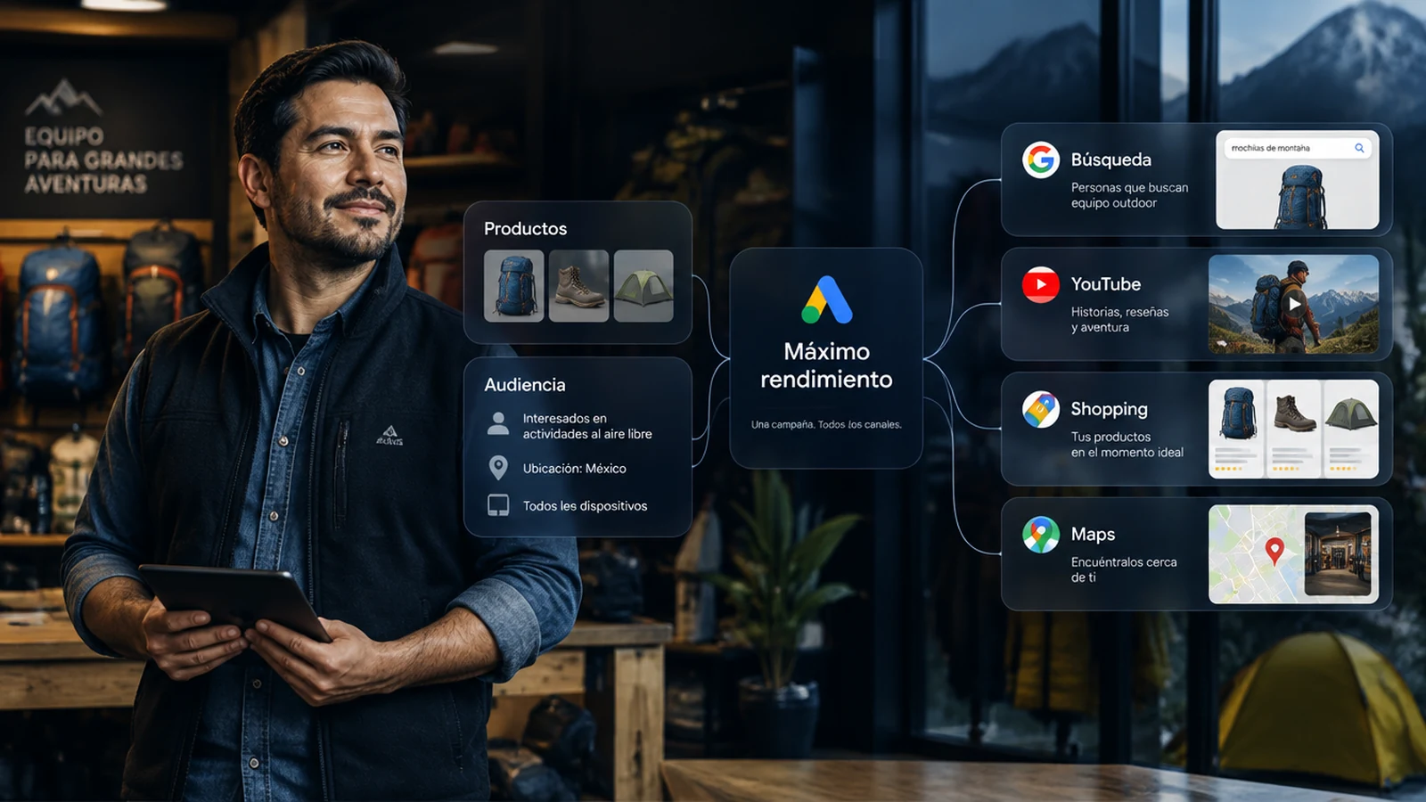 Campañas de Máximo Rendimiento en Google Ads: cómo funcionan