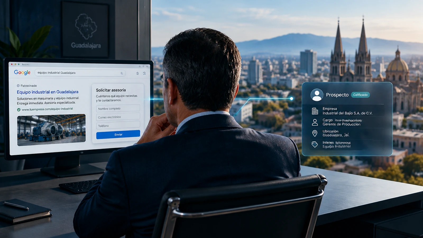Google Ads como generador de prospectos para empresas en Guadalajara