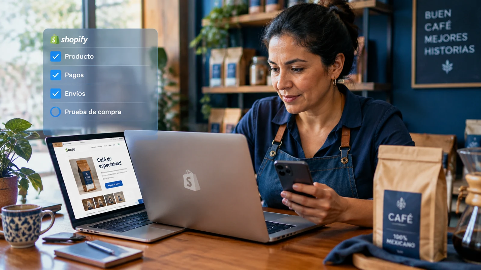 Checklist para preparar tu primera venta en Shopify
