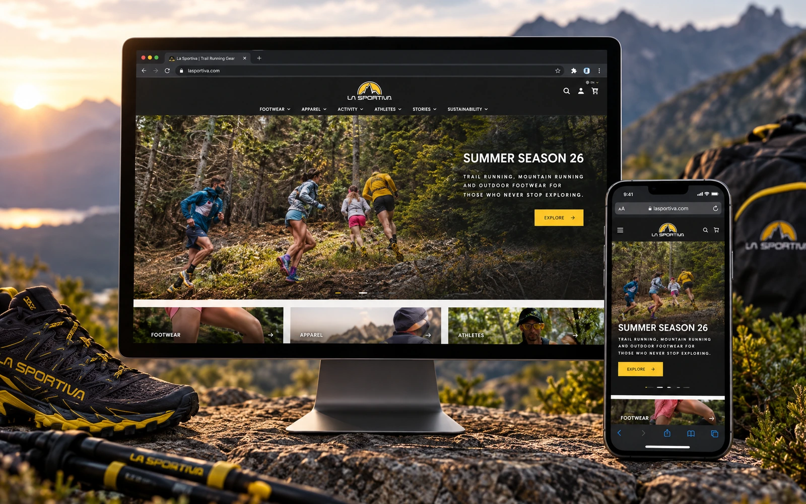 LaSportiva: Shopify conectado a SAP HANA