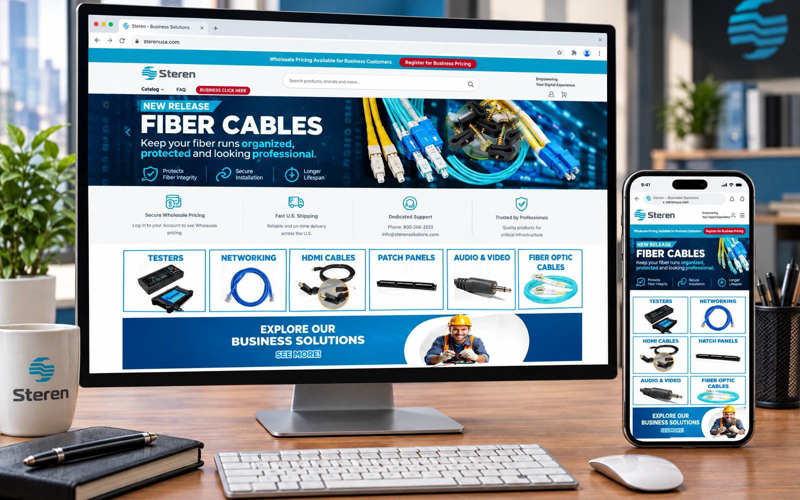 Steren USA: migración de BigCommerce a Shopify